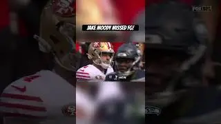 #49ers Jake Moody missed a 27 yard FG ‼️