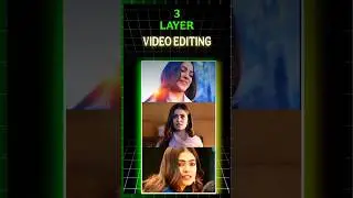 Instagram Trending 3 Layer video editing / 3 Layer Video Editing Inshot/ Inshot Video Editor #editor