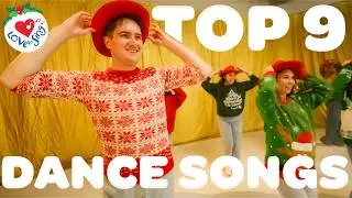 TOP 9 Christmas Songs with Dance Choreography 🕺💃 BEST Christmas Dancing Music 🌟 Merry Christmas 2024