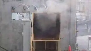 480 volt 3-phase Arc Flash Demonstration