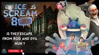 Is they escape from Rod and Evil nun ? || Ice scream 8 : Final chapter || Arijit gaming snacker