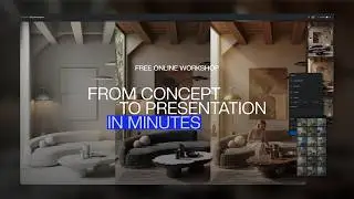 From Concept to Presentation in Minutes | AI Rendering Workshop for Architects & Interior Designers