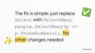 C# LINQ: Select vs. SelectMany Explained
