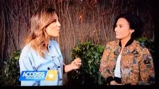 Demi Lovato Interview on Access Hollywood 2/27/2016 Talking about the Grammy's
