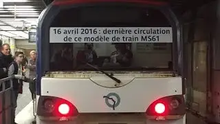 Le MS61 passe pour la derni&egrave;re fois &agrave; La D&eacute;fense le 16/04/2016