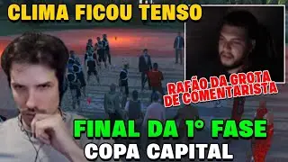CLIMA ESQUENTOU!🔥 FINAL DA 1&ordf; FASE DA COPA CAPITAL com BAGUAL e RAF&Atilde;O de COMENT&Aacute;RISTA😱