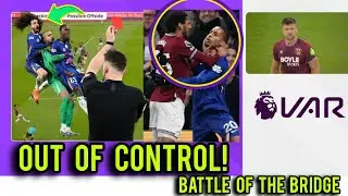 BREAKING:⛔Cucurella and Jao Pedro Fight 🚨ABSOLUTE CHAOS at Stamford Bridge! Chelsea 3–2 West Ham|VAR
