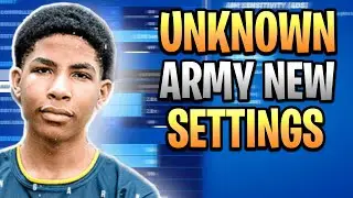 Unknown Army New Fortnite Controller Settings 😁😱