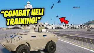 Delta 1 Provides Combat Training to Future Mavericks! | NoPixel RP | GTA RP