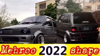Car modification Mehran 2022 shape by || Ahmed khan ||