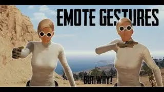 PUBG: showcasing all new EMOTES