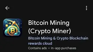 Bitcoin mining , Crypto miner, cloud mining , crypto block chain rewards.(Tested)( Review)