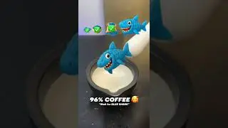 Blue Coffee Shark Evolution 😊