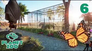 Flying Fox AND Monarch Butterfly Walkthrough Exhibit I Planet Zoo I Speedbuild