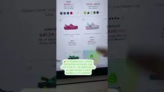 Crocs as low as$16 #crocs #crocssale #crocsandsocks #crocsandnosocks #neverpayfullprice #savingmoney