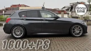 1600+PS BMW M140i F20 X-Drive | Extreme fast acceleration from 200-300 Km/h & 100-200 mph
