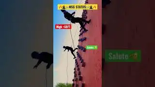 🔥🇮🇳🥷🏻NSG status 🥷🏻🇮🇳🫡 commando training status🔥 #ssc #nsg #army #trending #youtubeshorts