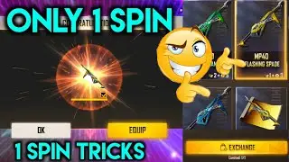 Free Fire New Event | MP40 Royal Flush INCUBATOR | mp40 incubator blueprint Royal Flush 1spin tricks
