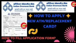 IOB Bank ATM Card Apply Online Tamil | IOB New Debit card Apply Online Tamil | IOB