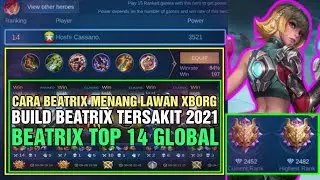 TUTORIAL CARA MAIN BEATRIX GOLD LANE MENANG LAWAN XBORG! BUILD BEATRIX TERSAKIT|BEATRIX TOP14GLOBAL