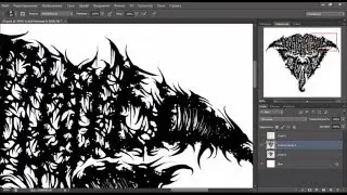 Speed Drawing: Death Metal/Deathcore Logo
