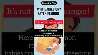 Why is my baby crying after feeding? 🍼😭 #shorts #babycare #parentingtips
