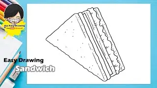 Easy Sandwich Drawing