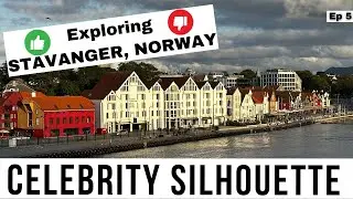 Stavanger, Norway!  Great port...but today's entertainment was...!