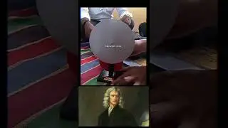 A cool science trick using the Newton Disc. 🌈⚙️#Newtondisc#PhysicsTrick #STEM #FunWithPhysics#foryou