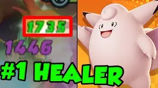 CLEFABLE NEW BEST HEALER! Best Pokemon Unite Clefable Moveset Breakdown!