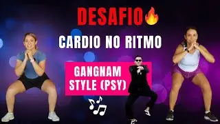 Treino Cardio 🔥 no Ritmo de GANGNAM STYLE (PSY) – Desafio Divertido pra Queimar Gordura!