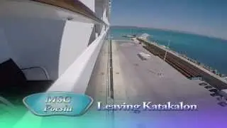 MSC Poesia - Leaving Katakalon