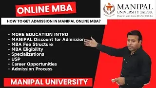 How to Get Admission in Manipal Online MBA? | Easy Guide for Students