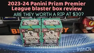 New product review! 2023-24 Panini prizm premier league blaster box.