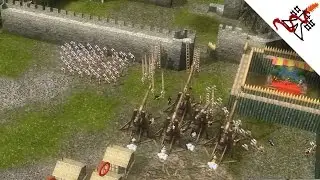 Stronghold 2 Multiplayer - Mads vs Adrian vs SergiuHellDragoonHQ | Deathmatch [1080p/HD]