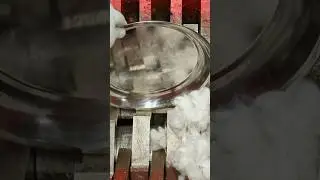 shredding expensive French cookware.. #satisfying #machine #factory#shredder #shredding #asmr