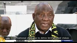 National dialogue aims to promote SA's shared vision: Ramaphosa