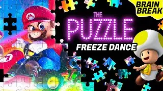 The Puzzle Freeze Dance 🧩 Mario Brain Break 🧩 Just Dance 🧩 Matthew Wood 🧩 Go Noodle
