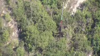 Face Adrenalin @ Bloukrans' Bungy at 216 metres above the Bloukrans River