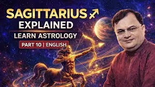 Sagittarius Zodiac Sign Explained | Learn Astrology Part 10 (English) | Ashok Vasudev