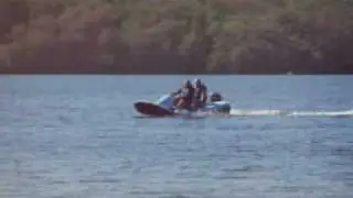 Water Skimmer Boat jet ski dinghy alternative glass bottom patented hull