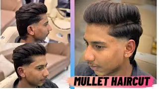 Mullet hairstyle hair cut 