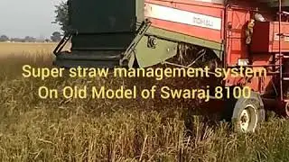 Super Straw Management (SMS) System on Sawraj 8100