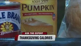 How many calories do we eat on Thanksgiving?