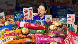 SHORTS CHOCOLATE DESSERT PARTY MUKBANG | PLA EATS SHOW
