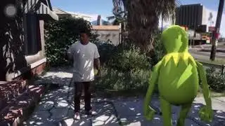 Kermit the Frog roast Franklin