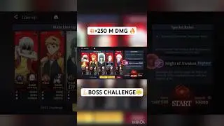 😤🤯 BOSS CHALLENGE! #mobilegame #gacha #boss #fighting
