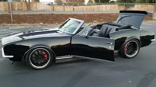 Sold 1967 Pro Touring Convertible Camaro. Call 9168566931. LSA Super charged motor, AC, tr6060,