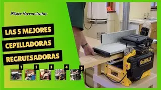 5 Mejores Cepilladoras Regruesadoras 2025. Comparativa y Opiniones para Bricolaje y Profesional