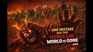 🔴 EVERY SECOND MATTERS IN HARDCORE #minecraft  (LIVE)